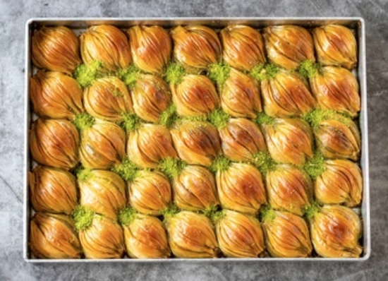 2.5 Kg Midye Baklava Tepsi Değil Kutu Karabük pasta siparişi
