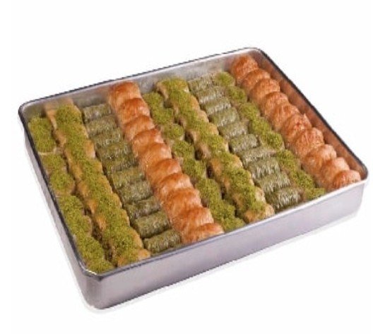 2500 Gr ( 2.5 Kg ) Karışık Cevizli ve Fıstıklı Baklava KarabÃ¼k pasta sipariÅŸi