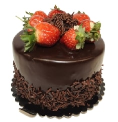 4 ile 6 kişilik çikolatalı yaş pasta Karabük pasta siparişi