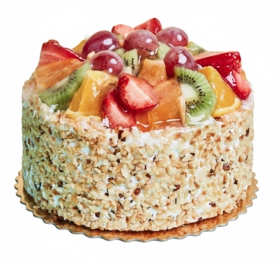 4 ile 6 kişilik karışık mevsim meyveli yaş pasta Karabük pasta siparişi