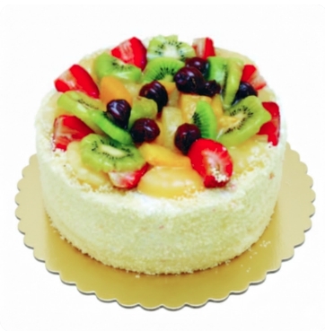 6-9 Kişilik Karışık Meyveli Şık ve Lezzetli Modern Pasta Karabük pasta siparişi