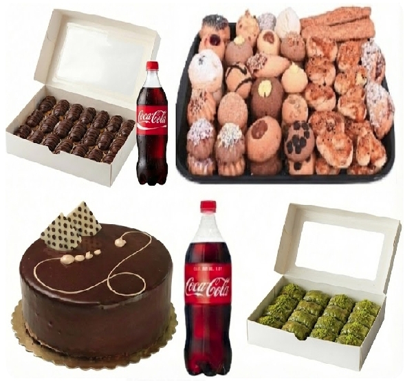 9-10 Kişilik Her Şeyi İçinde Menü - Fıstıklı Lezzet Karabük pasta siparişi