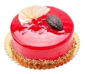 Göz Nuru İle Hazırlanan 6–9 Kişilik Sade Klasik Frambuazlı Yaş Pasta Karabük pasta siparişi