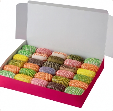 Karışık Ekler Pasta 2 Kg Özel Reçeteli Çikolatalı ve Meyveli 2000 gr Ekler Karabük pasta siparişi