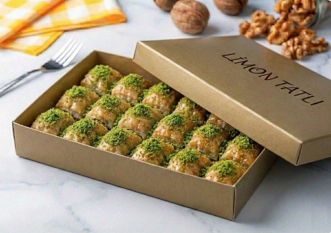 Özenle Hazırlanmış 1000 Gr Baklava KarabÃ¼k pasta sipariÅŸi