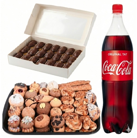 Standart Kalitede 1000 Gr Ekler Pasta Menüsü Karabük pasta siparişi