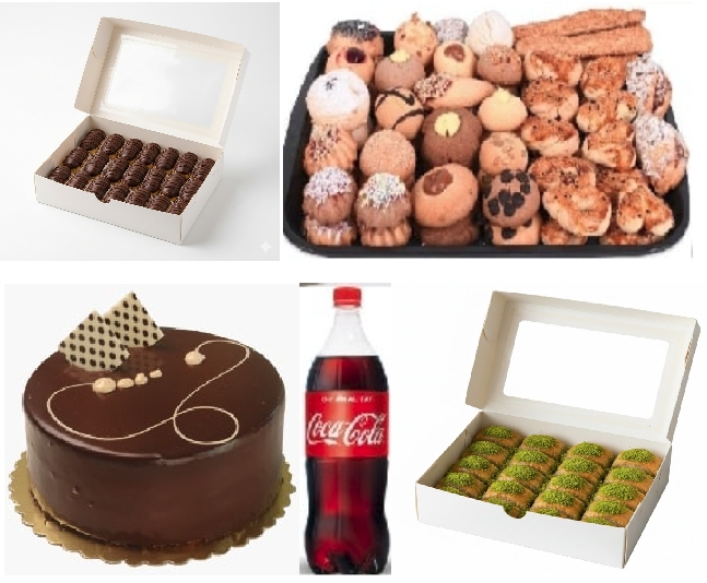 Taze Hazırlanan 5'li Pasta Menüsü Karabük pasta siparişi